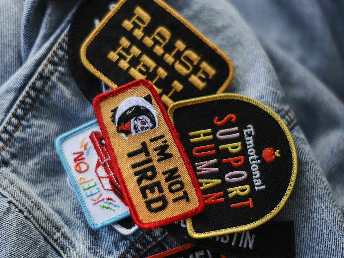 Patched Denim Jackets