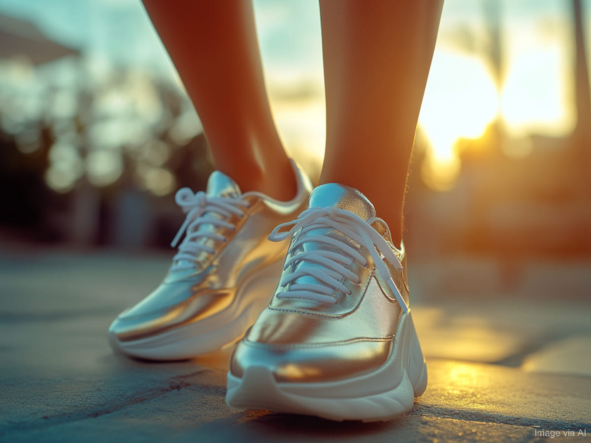 Satin Sneakers