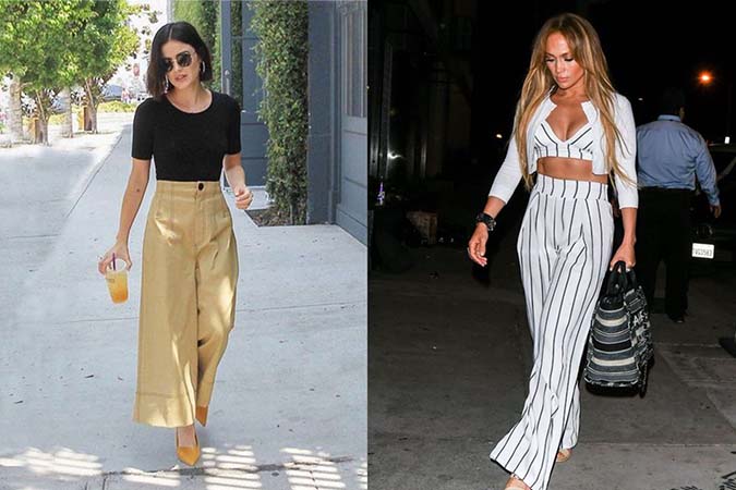Wide-Leg Trousers