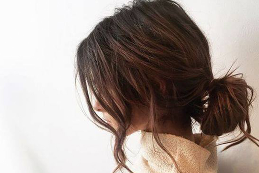Low Messy Bun