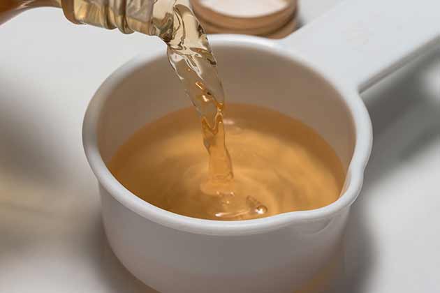 Rinse with Apple Cider Vinegar