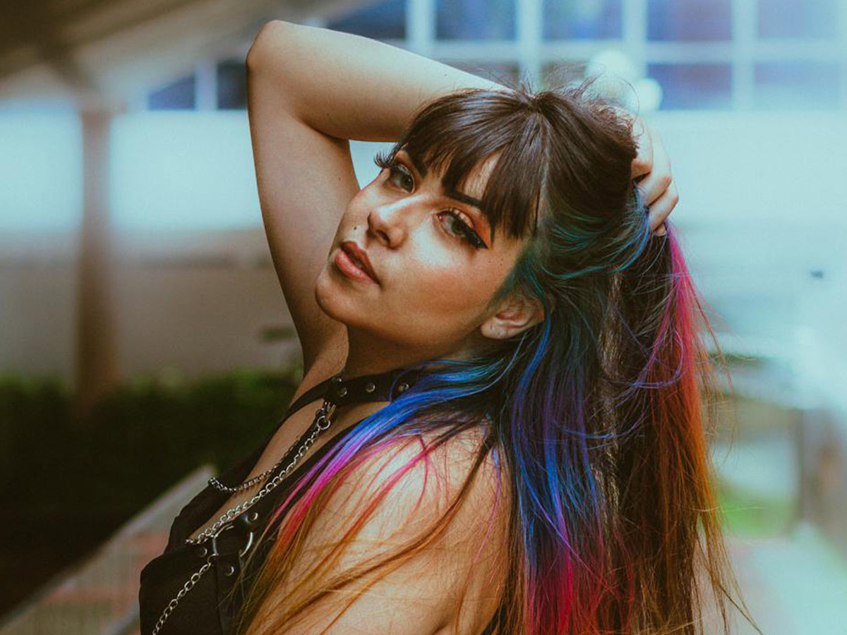 Hidden Rainbow Hair