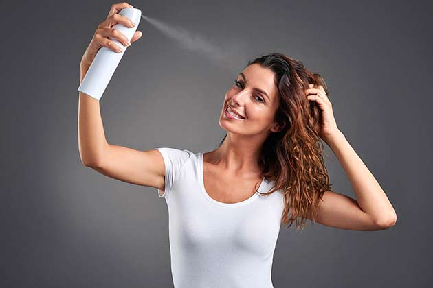 Hairspray as Setting Spray