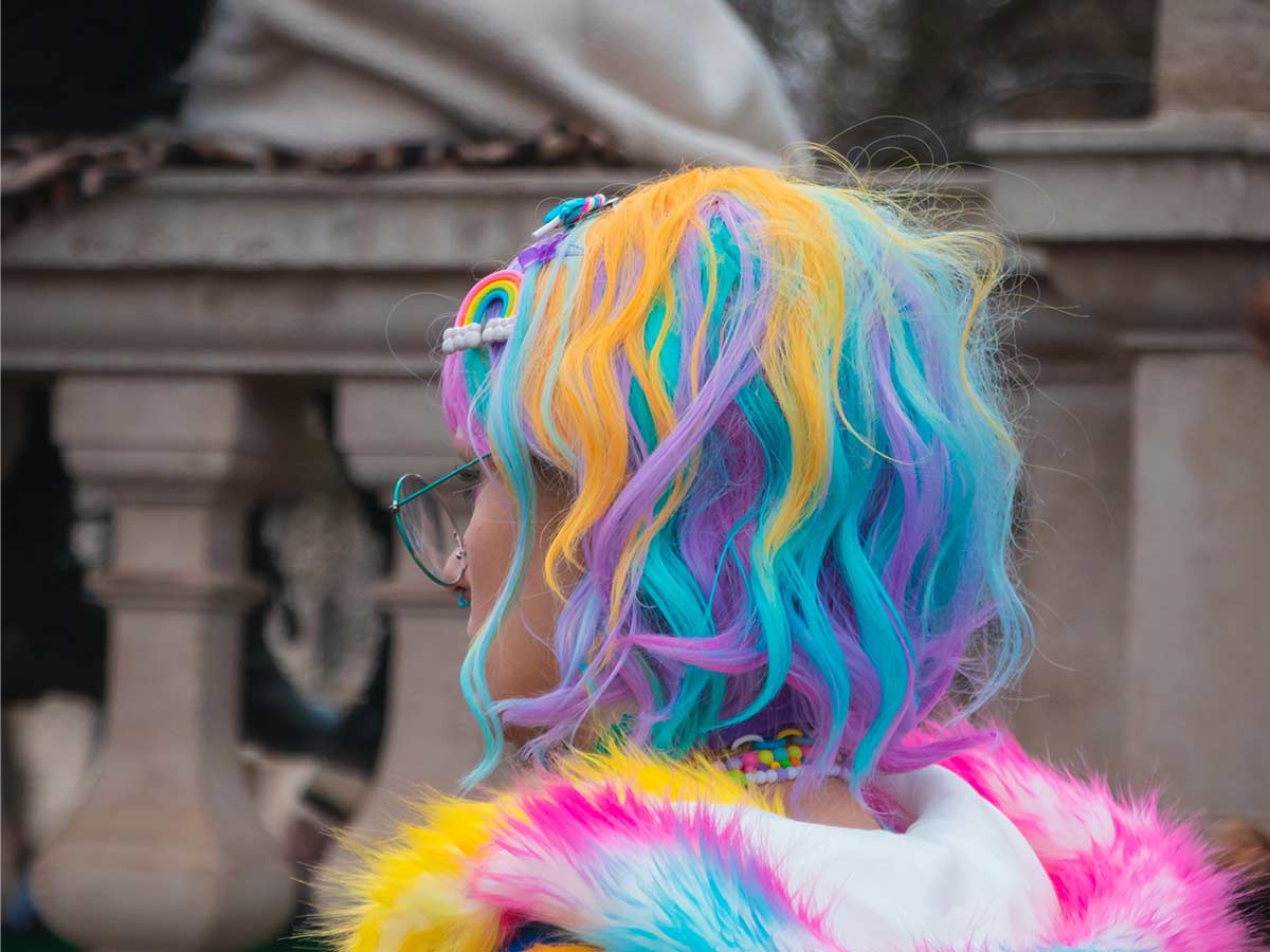 Rainbow Hair