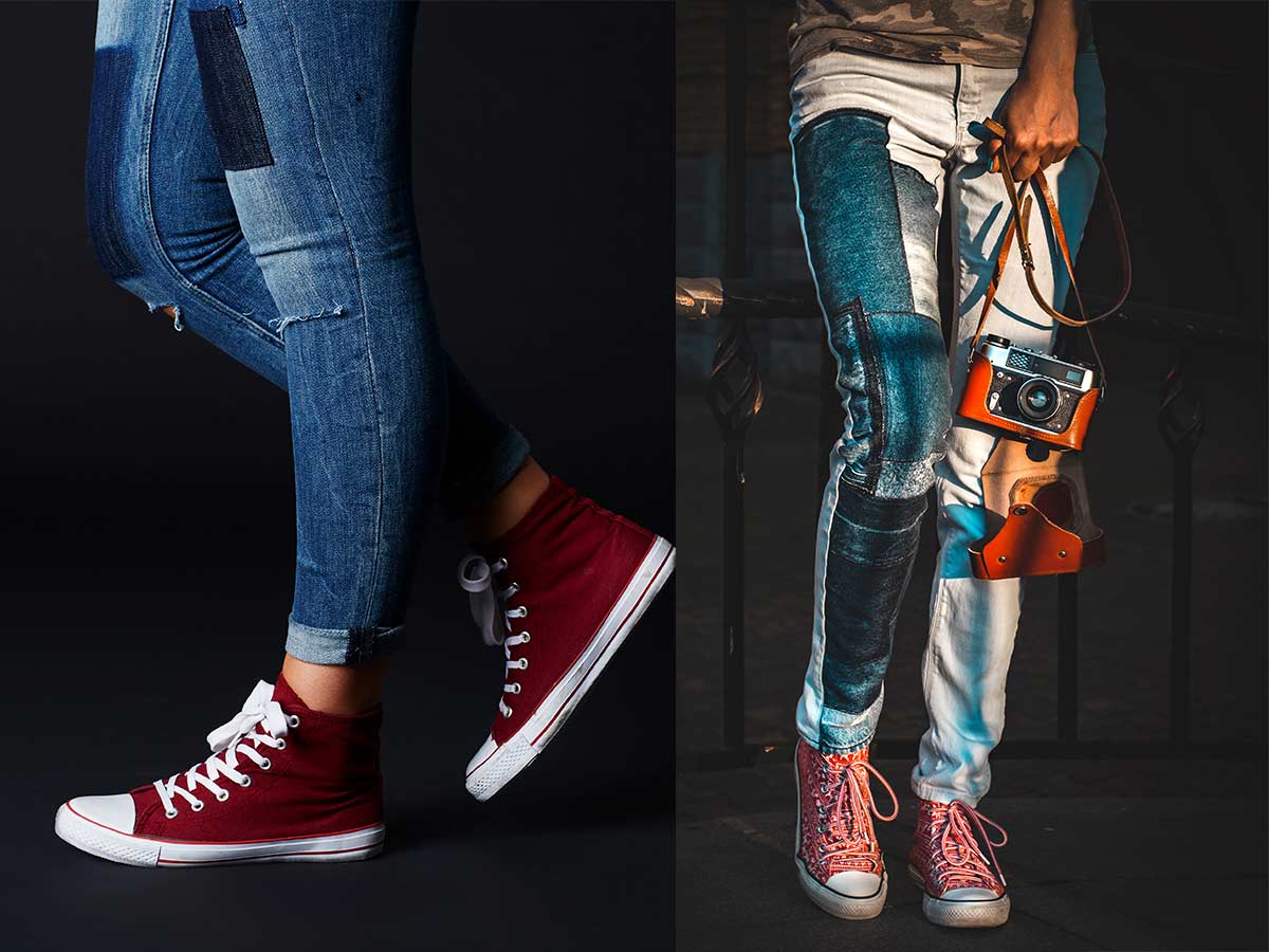 Patchwork Jeans