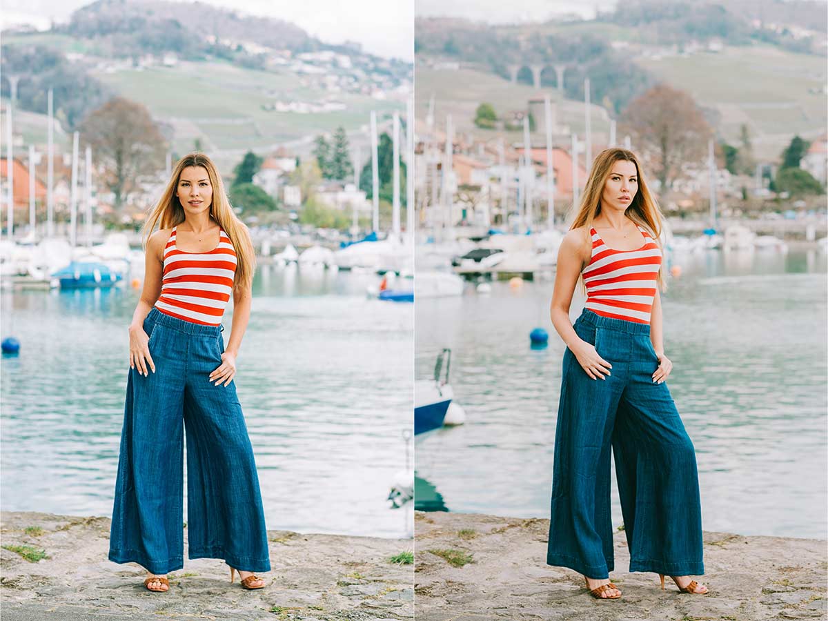 Loose-Fitting Denim