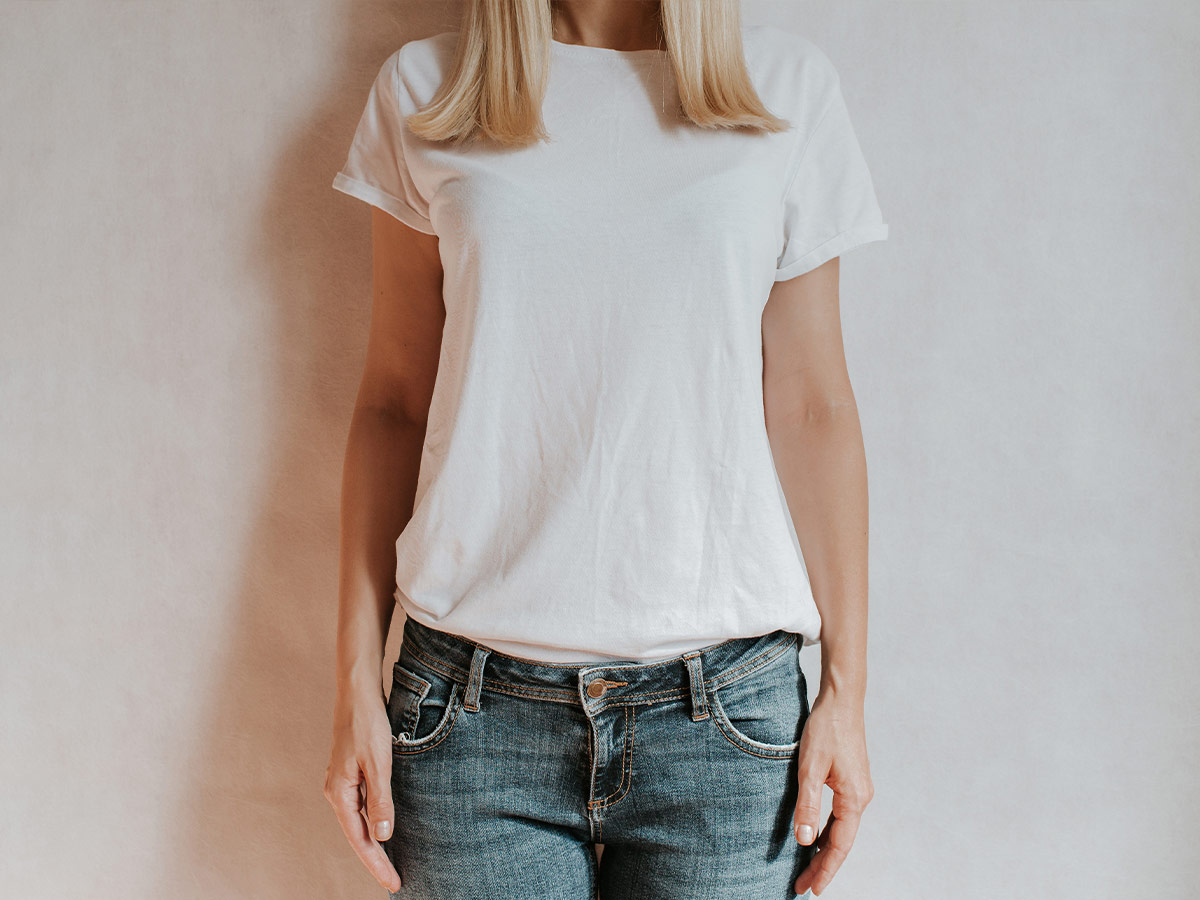 A White Tee