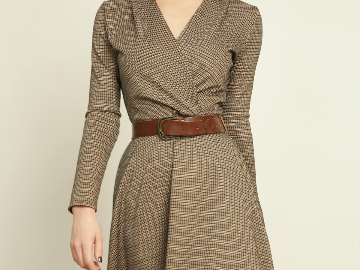 A Dainty Wrap Dress