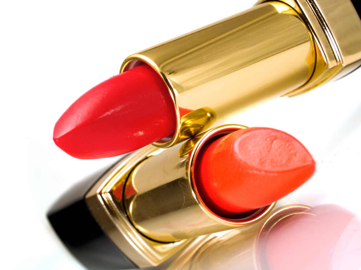 1940s - Orange Red Lipstick