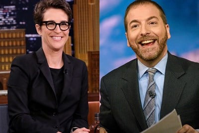 Rachel Maddow and Chuck Todd on MSNBC