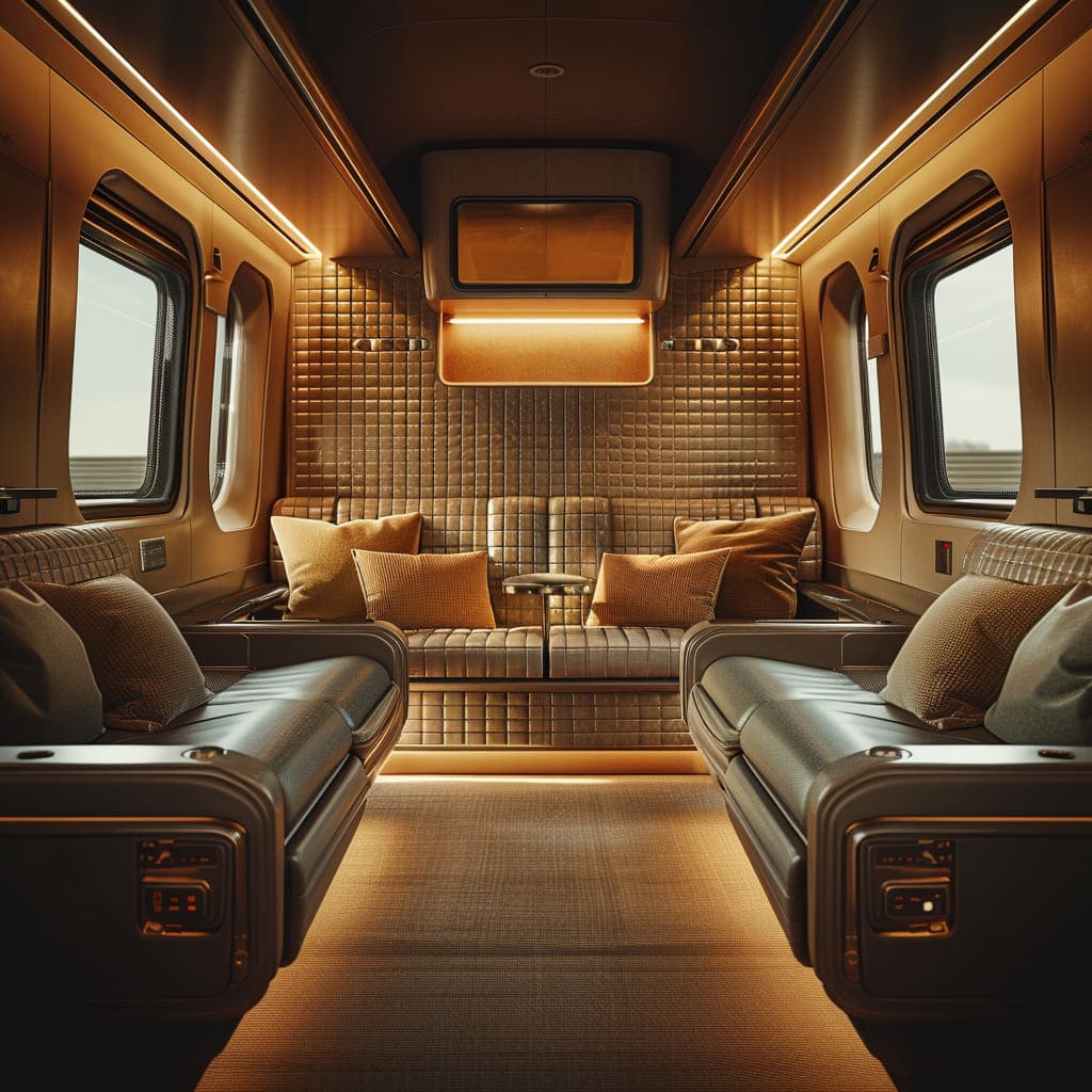 First Class Train Seats