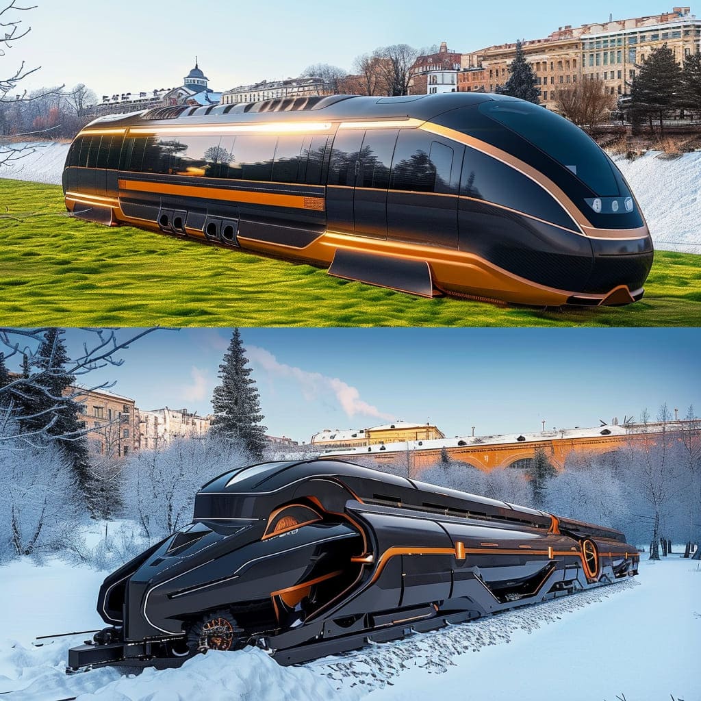 Shape-Shifting Trains