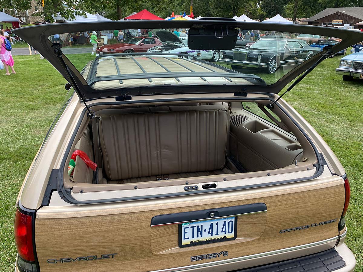 Third Row Rear-Facing Seats in Station Wagons