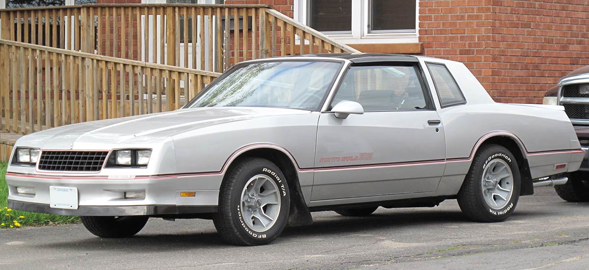 Delaware: 1986 Chevrolet Monte Carlo SS