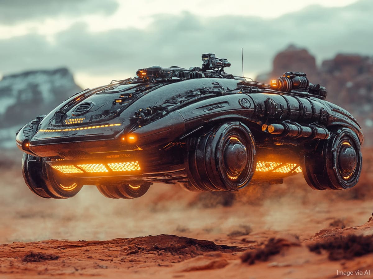 Gravity Manipulation Hover Tank