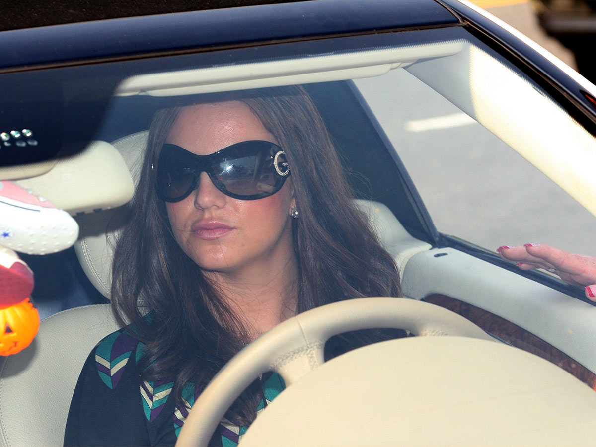 Britney Spears: Prefers her Mini Cooper
