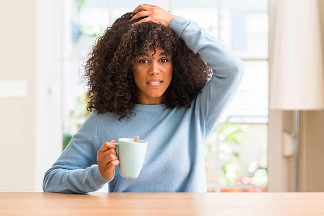 Caffeine can help, but it's also trigger.