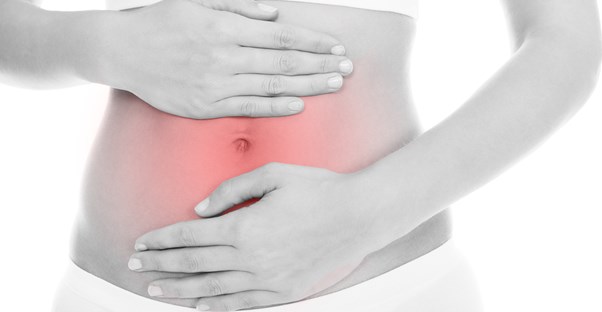 a woman searching for an ulcerative colitis remedy