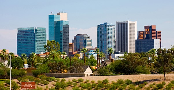 With luxury hotels, golfing, and beautiful scenery, Phoenix has tons to offer visitors.