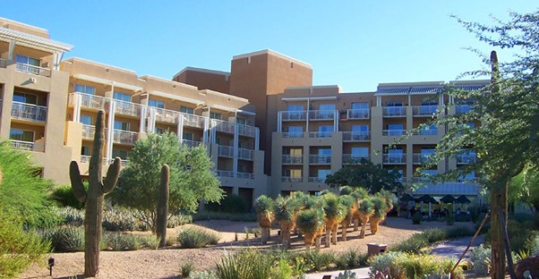 JW Marriott Phoenix Desert Ridge Resort offers premier golfing opportunities as well as an incredible spa.