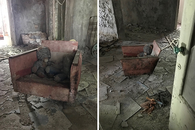 Abandoned Teddy Bears