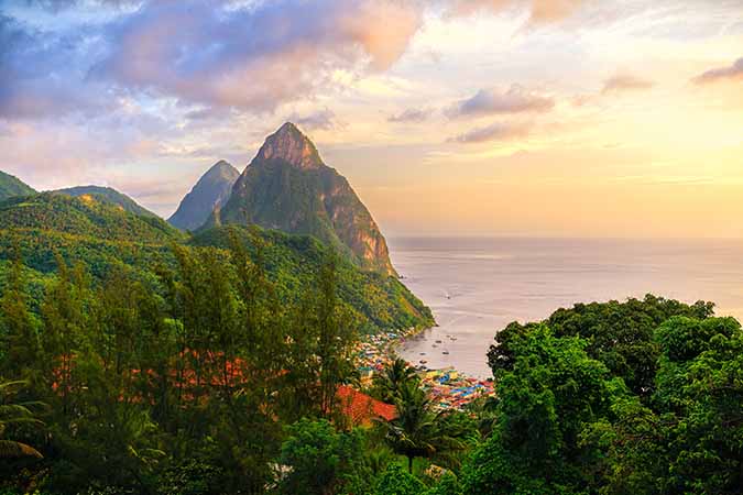 Saint Lucia, East Caribbean