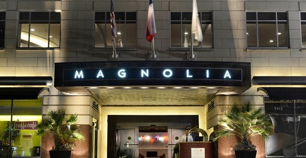 The Magnolia is one of the best boutique hotels in Houston, Texas.
