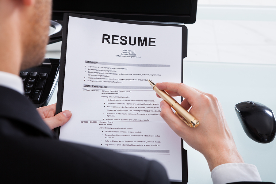 Lying on Your Resume