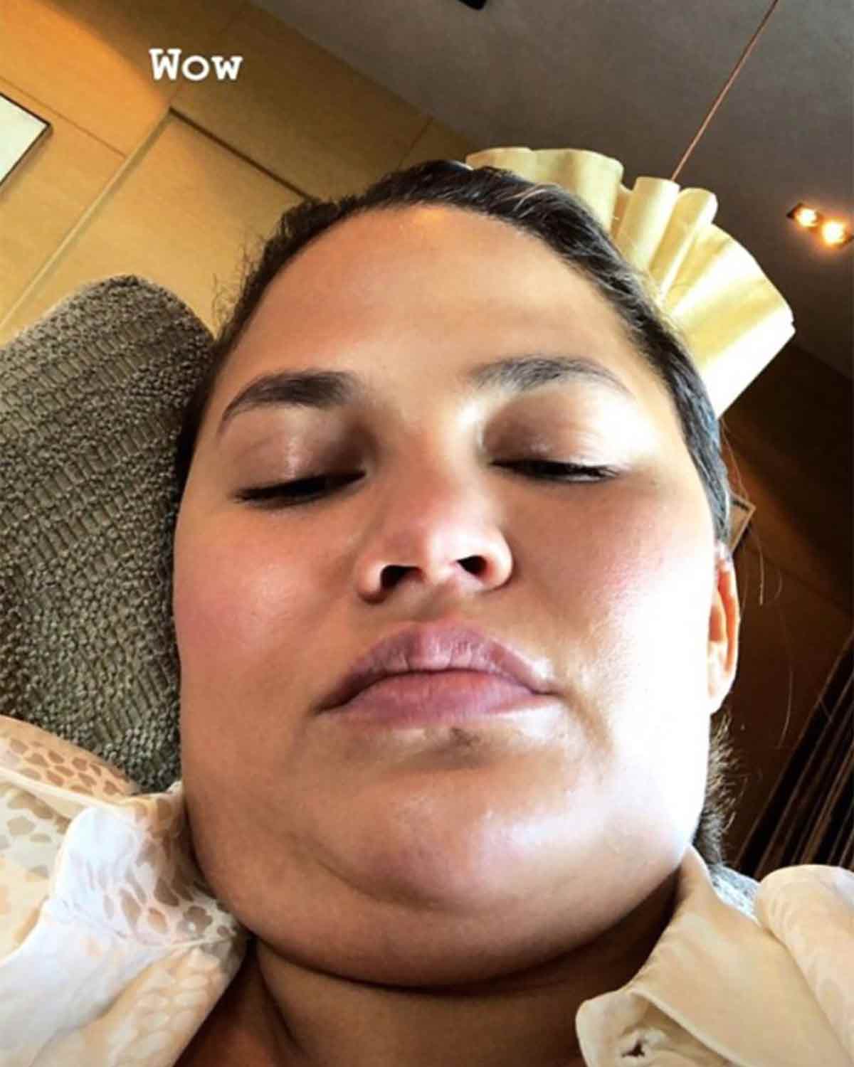 Chrissy Teigen's Nap