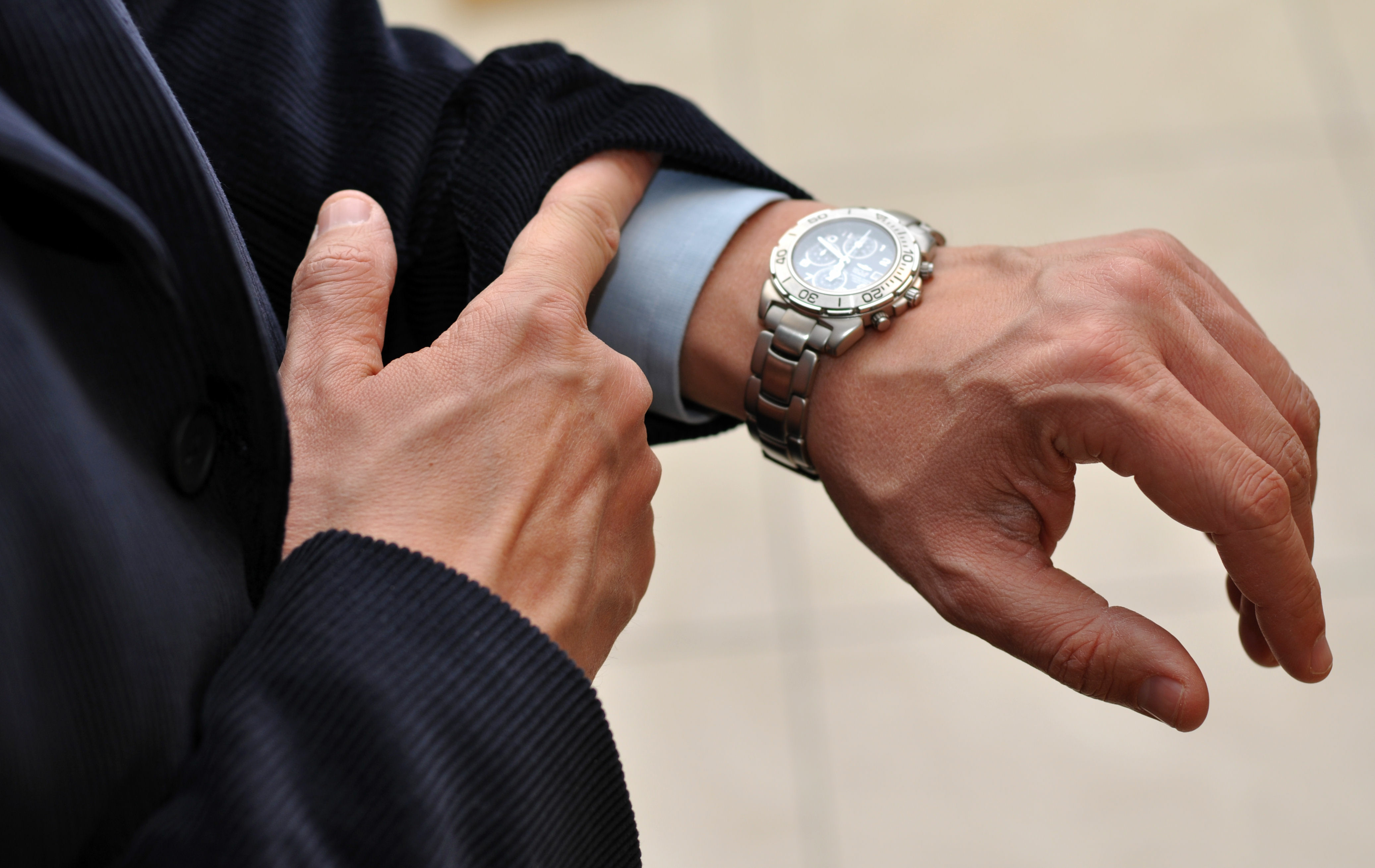 Don't Check Your Watch (or Phone) During a Conversation