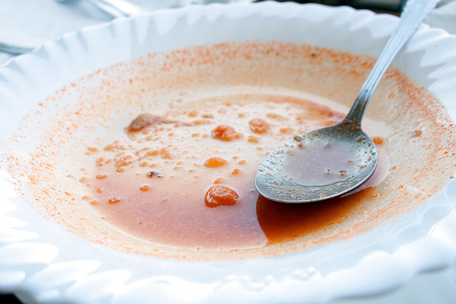 Don't Scrape Your Plate Clean