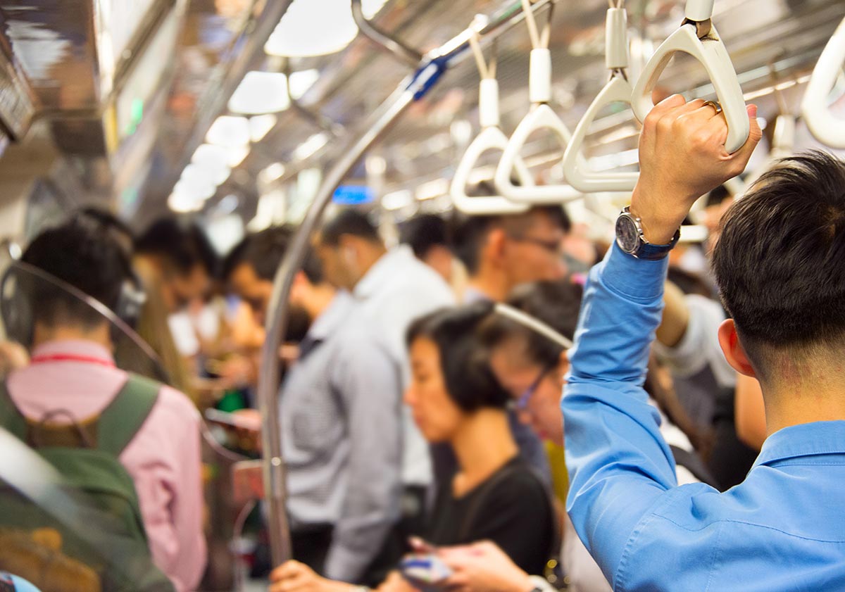 Be Mindful of Others in Cramped Spaces