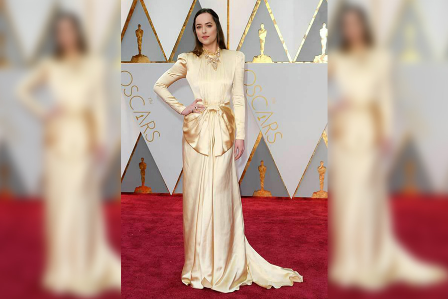 Dakota Johnson at the Oscars