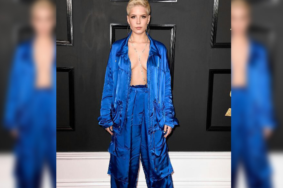 Halsey at the Grammys
