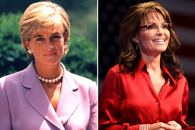 Princess Diana and Sarah Palin