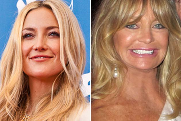 Kate Hudson and Goldie Hawn