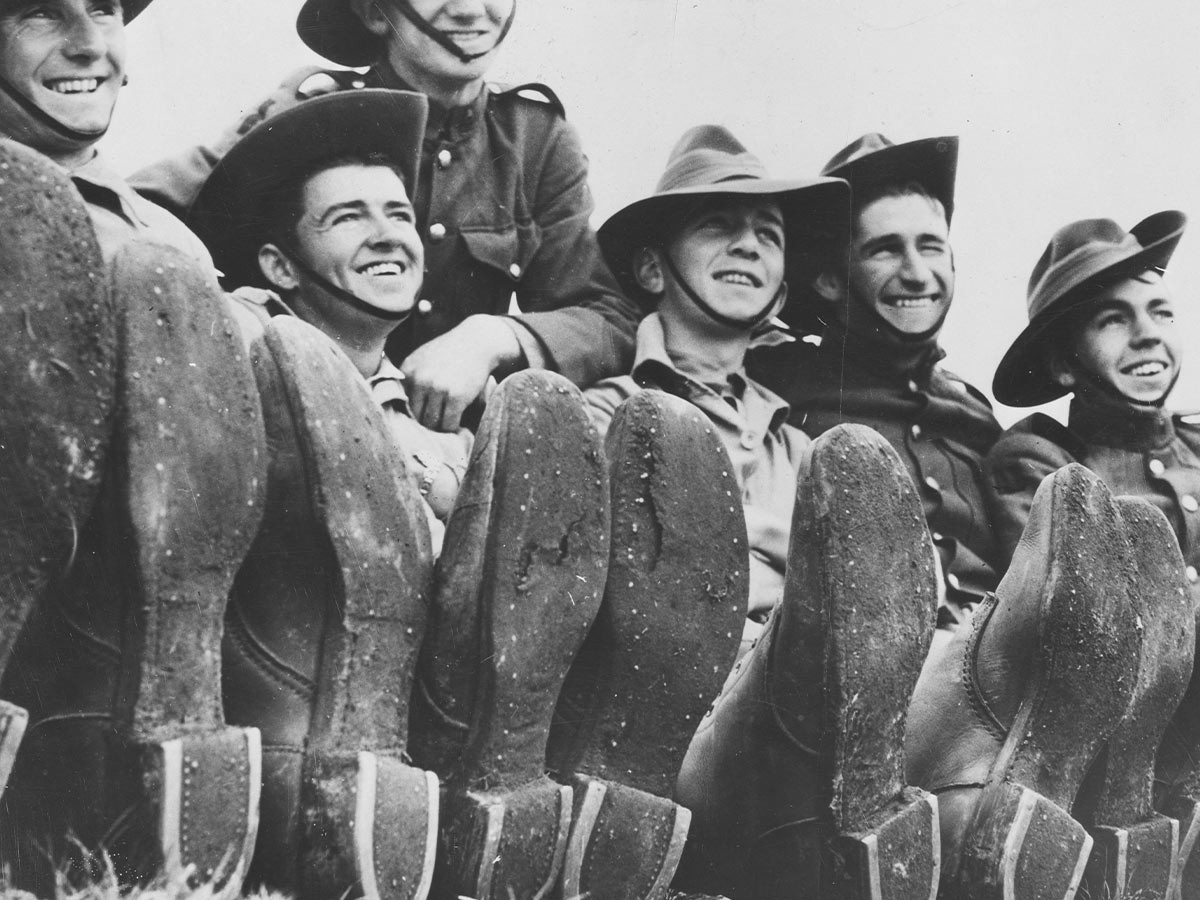 Combat Boots Replace Leggings (1940s)