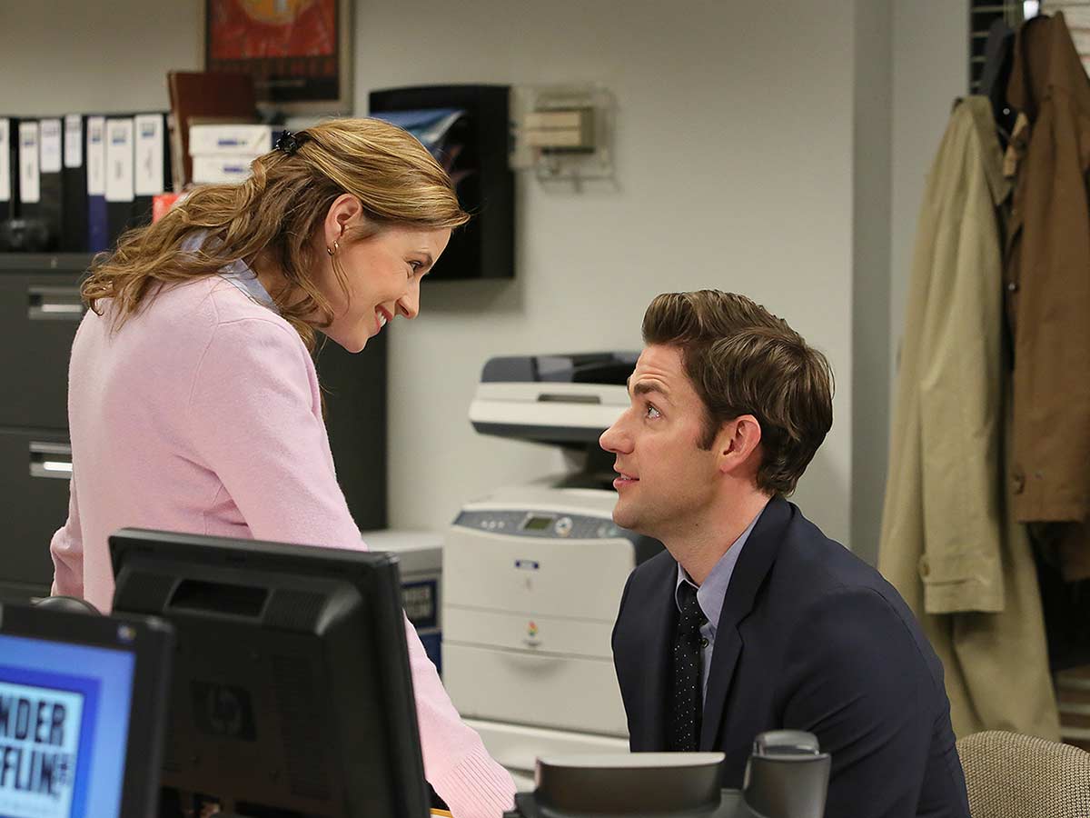 Pam Beesly and Jim Halpert, The Office