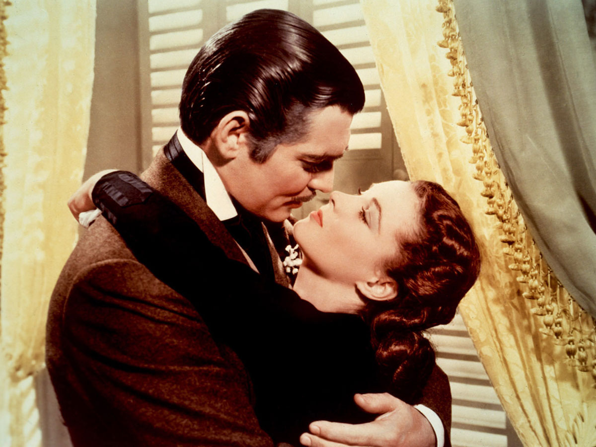 Scarlett O’Hara and Rhett Butler, Gone with the Wind