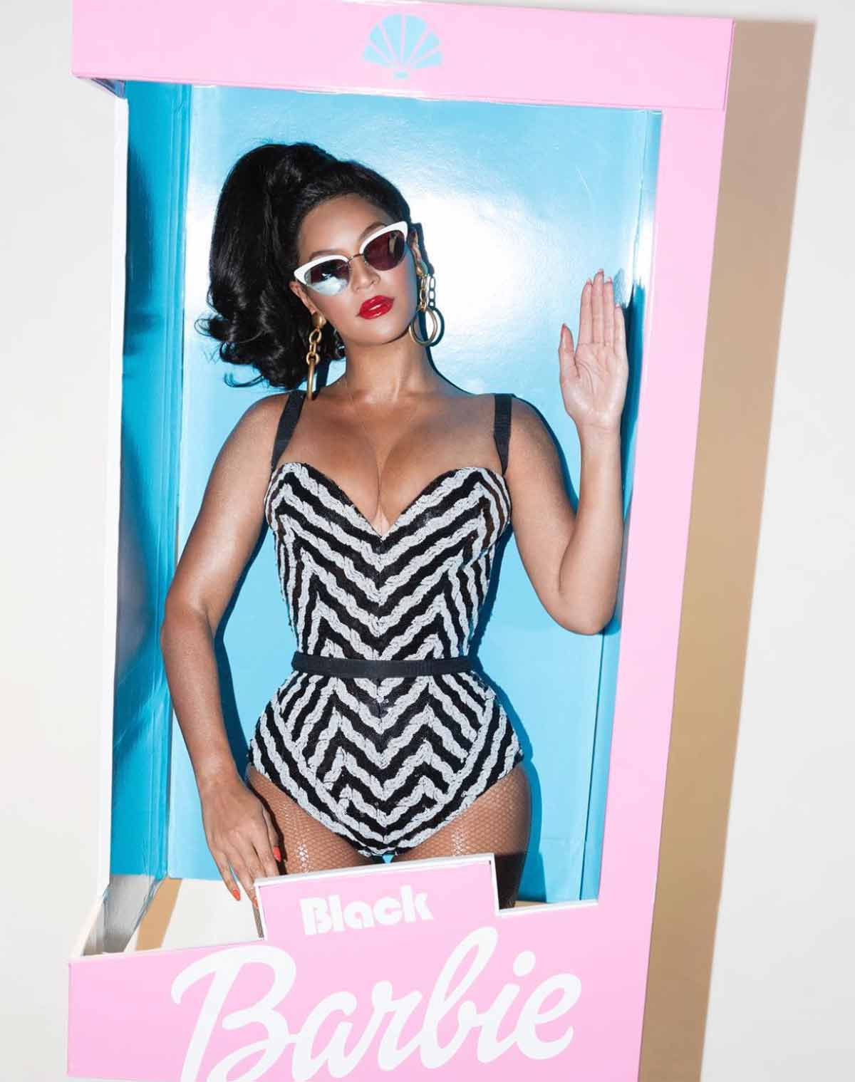 Beyonce as Barbie