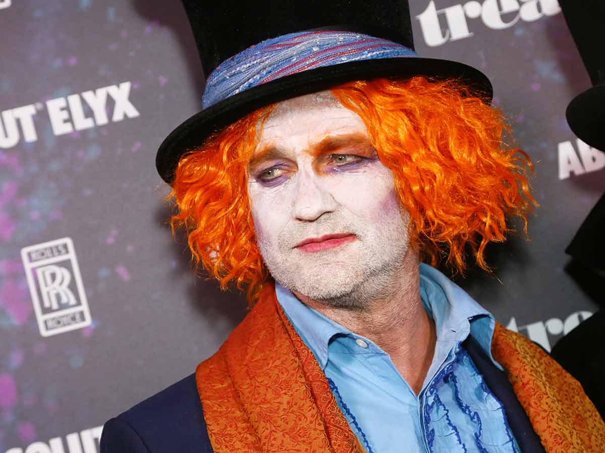 Gerard Butler as the Mad Hatter