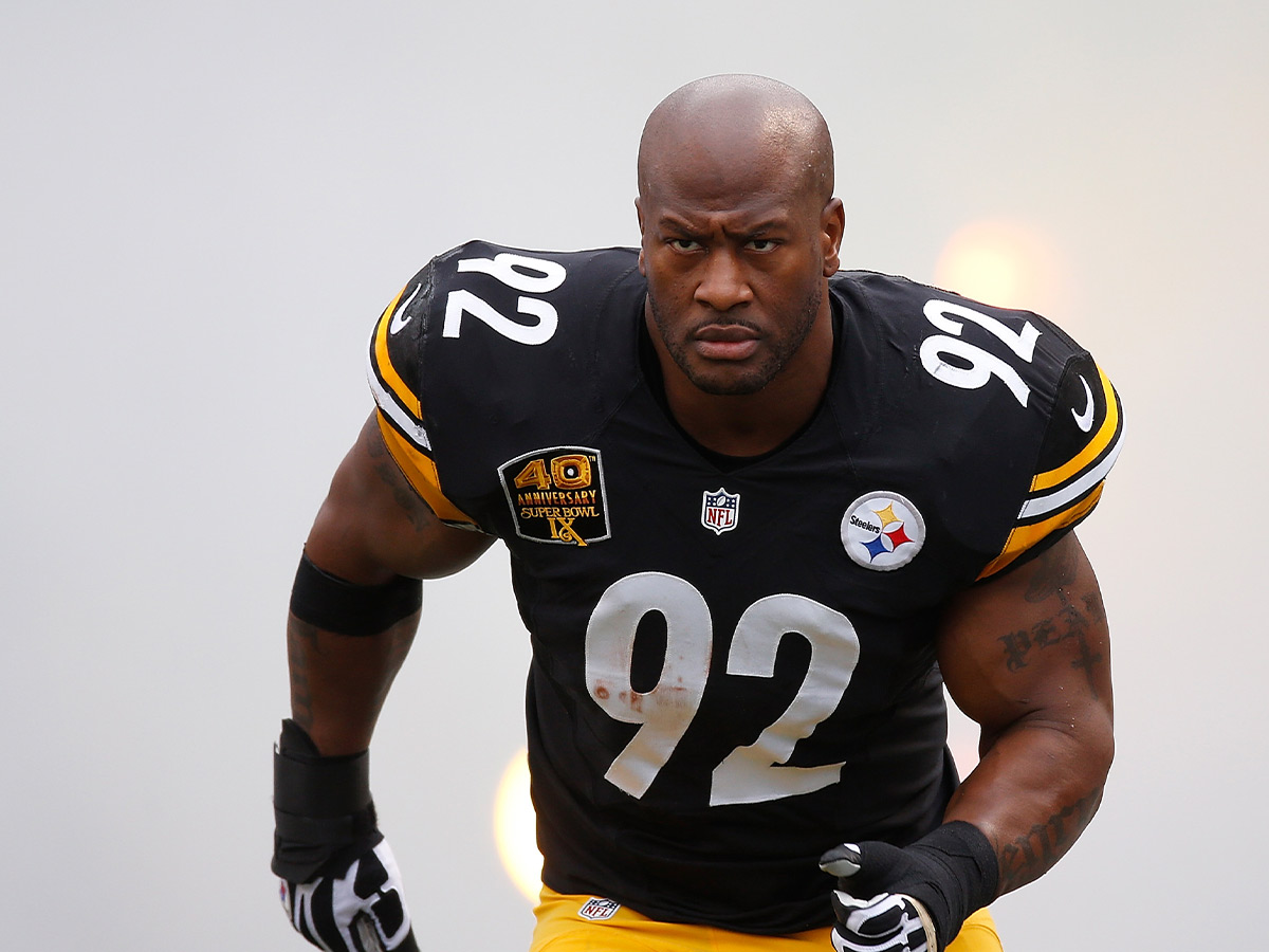 James Harrison, Steelers (2004)