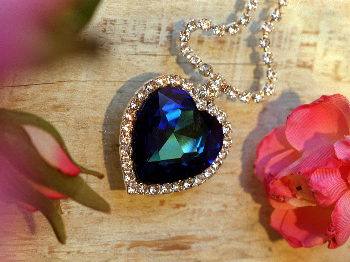 Heart of the Ocean Necklace from the Titanic