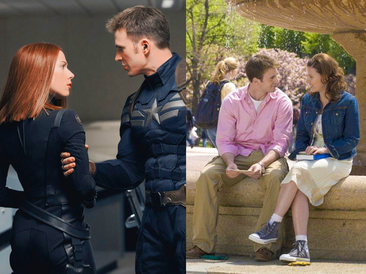 Chris Evans & Scarlett Johannsson