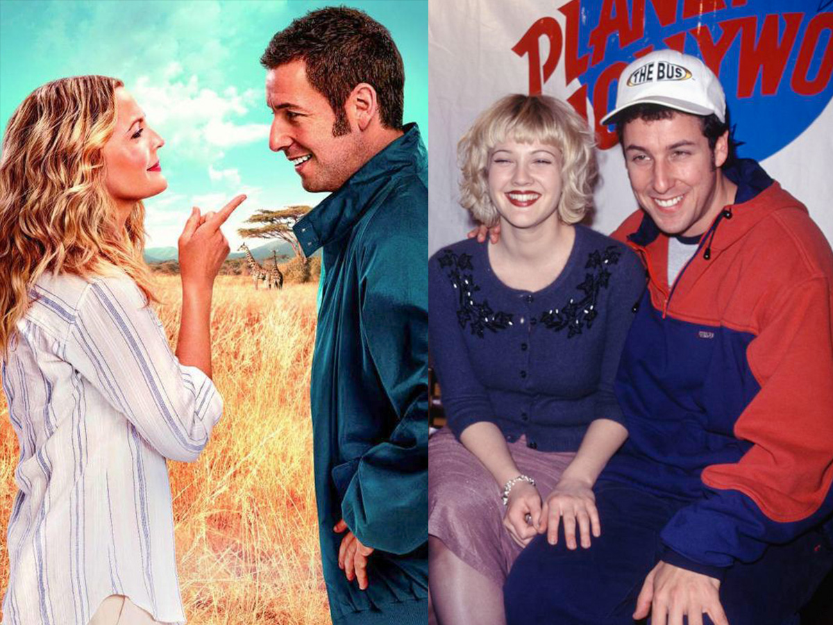 Drew Barrymore & Adam Sandler
