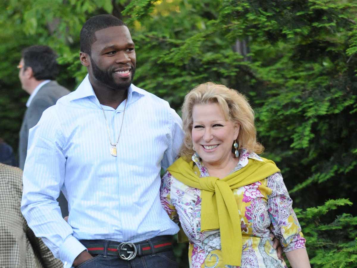 50 Cent and Bette Midler