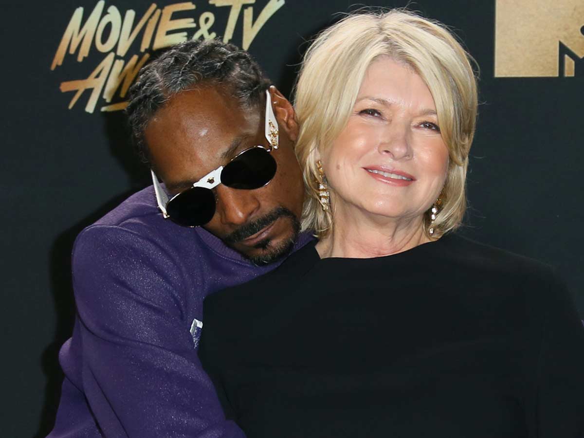 Snoop Dogg and Martha Stewart