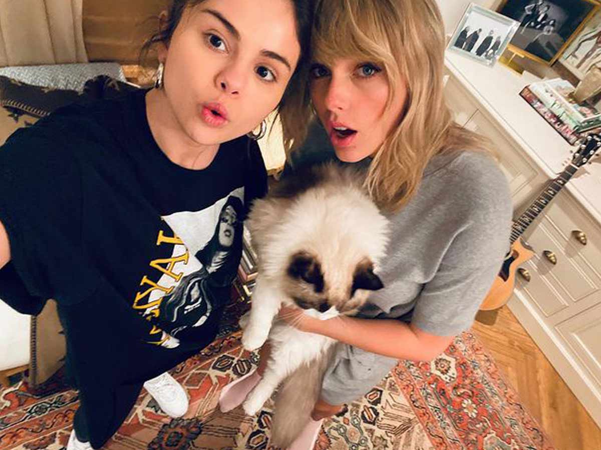 Taylor Swift and Selena Gomez