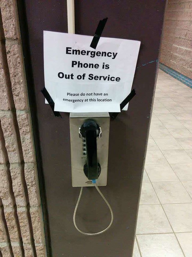 At Least They Warned You