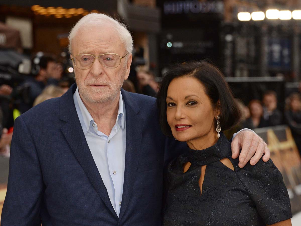 Michael Caine and Shakira Baksh